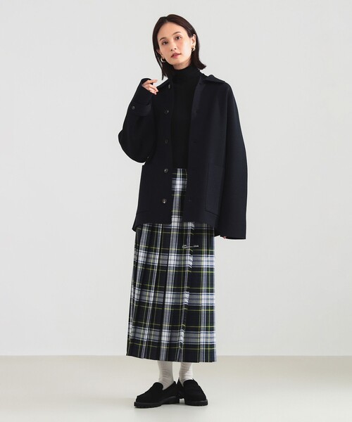 O'NEIL of DUBLIN（オニールオブダブリン）の「O’NEIL OF DUBLIN / ウール ワイドベルト ロング キルトスカート（スカート・レディース・ブラウン系その他4/グリーン・8/12/10）」の13枚目の写真