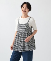 ギンガムチェック ビスチェ」に該当するファッション通販 - ZOZOTOWN