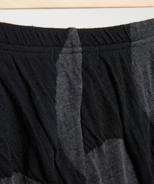 gomme(ゴム)の「ドットJQ 切替レギンス(レギンス/スパッツ・レディース・ブラック/チャコールグレー/テラコッタ・MEDIUM)」の7枚目の写真