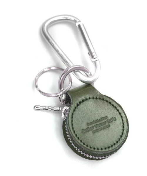 Butler Verner Sails（バトラーヴァーナーセイルス）の「Butler Verner Sails ﾏｶﾛﾝｷｰﾁｪｰﾝ ｺｲﾝﾎﾙﾀﾞｰ（コインケース・メンズ・オレンジ/モカ/オリーブ/ブラック・FREE）」の4枚目の写真