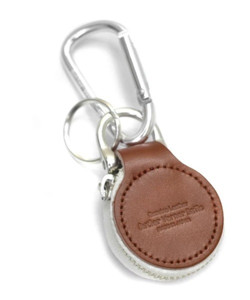 Butler Verner Sails（バトラーヴァーナーセイルス）の「Butler Verner Sails ﾏｶﾛﾝｷｰﾁｪｰﾝ ｺｲﾝﾎﾙﾀﾞｰ（コインケース・メンズ・オレンジ/モカ/オリーブ/ブラック・FREE）」の3枚目の写真