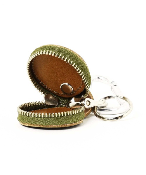 Butler Verner Sails（バトラーヴァーナーセイルス）の「Butler Verner Sails ﾏｶﾛﾝｷｰﾁｪｰﾝ ｺｲﾝﾎﾙﾀﾞｰ（コインケース・メンズ・オレンジ/モカ/オリーブ/ブラック・FREE）」の14枚目の写真