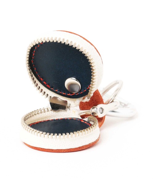 Butler Verner Sails（バトラーヴァーナーセイルス）の「Butler Verner Sails ﾏｶﾛﾝｷｰﾁｪｰﾝ ｺｲﾝﾎﾙﾀﾞｰ（コインケース・メンズ・オレンジ/モカ/オリーブ/ブラック・FREE）」の16枚目の写真