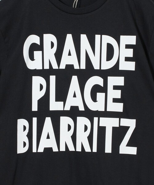 m's braque(エムズブラック)の「【別注】<m’s braque>BIARRITZ Tシャツ(Tシャツ/カットソー・レディース・ホワイト/ブラック・M)」の14枚目の写真