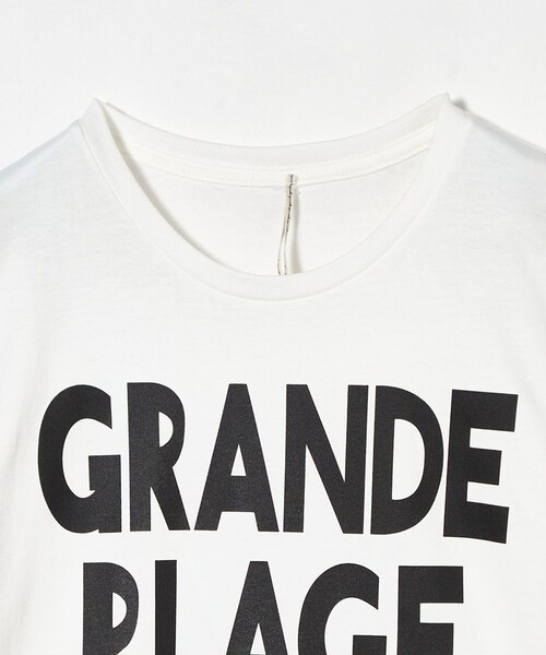 m's braque(エムズブラック)の「【別注】<m’s braque>BIARRITZ Tシャツ(Tシャツ/カットソー・レディース・ホワイト/ブラック・M)」の18枚目の写真