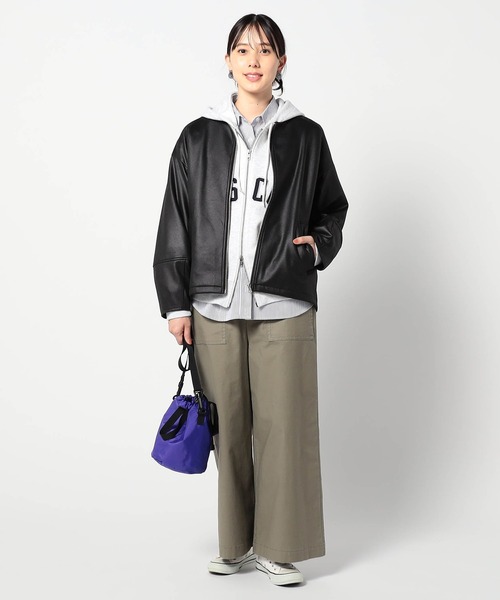 セール】ダンボールスエード ノーカラージャケット（その他アウター