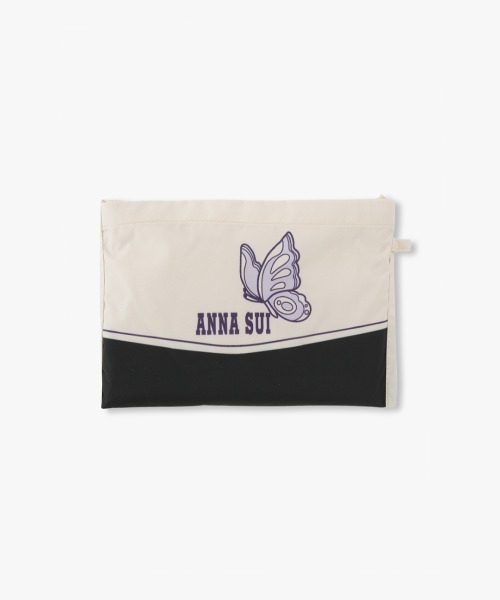 ANNA SUI(アナスイ)の「バタフライプリント撥水エコバッグ(エコバッグ/サブバッグ・レディース・ブラック/ベージュ/グリーン・FREE)」の7枚目の写真