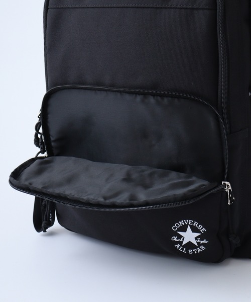 CONVERSE（コンバース）の「CONVERSEﾎﾟﾘ2段P Dﾊﾟｯｸ（バックパック/リュック・メンズ・ブラック/ブラック系1・FREE）」の17枚目の写真
