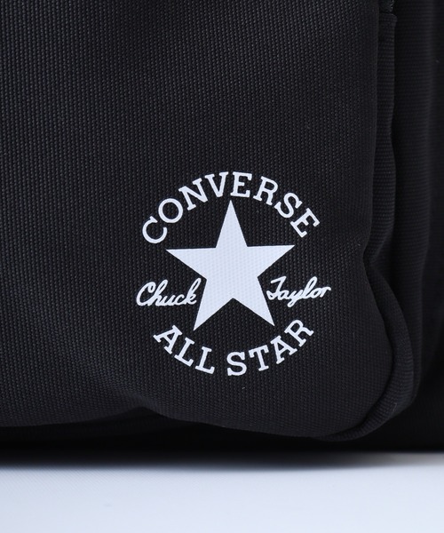 CONVERSE（コンバース）の「CONVERSEﾎﾟﾘ2段P Dﾊﾟｯｸ（バックパック/リュック・メンズ・ブラック/ブラック系1・FREE）」の6枚目の写真