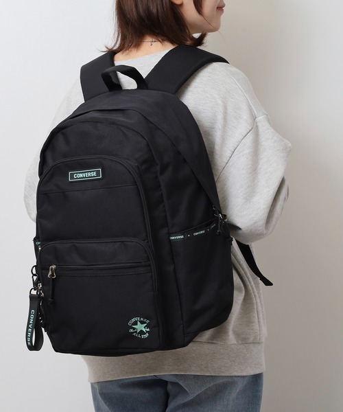 CONVERSE（コンバース）の「CONVERSEﾎﾟﾘ2段P Dﾊﾟｯｸ（バックパック/リュック・メンズ・ブラック/ブラック系1・FREE）」の22枚目の写真