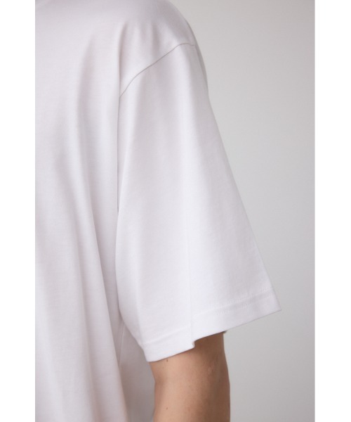 AZUL by moussy(アズールバイマウジー)の「SBC FUNK刺繍ワンポイントTEE(Tシャツ/カットソー・メンズ・ホワイト/ブラック/ブルー/ライトイエロー・MEDIUM/LARGE)」の7枚目の写真
