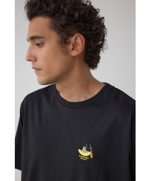 AZUL by moussy(アズールバイマウジー)の「SBC FUNK刺繍ワンポイントTEE(Tシャツ/カットソー・メンズ・ホワイト/ブラック/ブルー/ライトイエロー・MEDIUM/LARGE)」の9枚目の写真