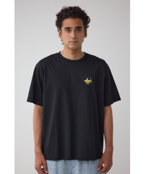AZUL by moussy(アズールバイマウジー)の「SBC FUNK刺繍ワンポイントTEE(Tシャツ/カットソー・メンズ・ホワイト/ブラック/ブルー/ライトイエロー・MEDIUM/LARGE)」の12枚目の写真