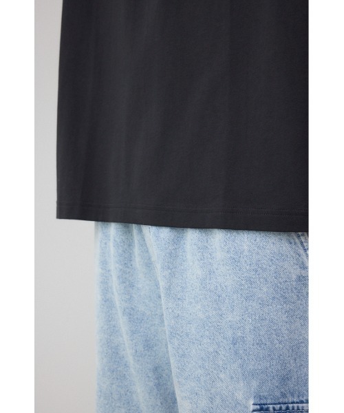 AZUL by moussy(アズールバイマウジー)の「SBC FUNK刺繍ワンポイントTEE(Tシャツ/カットソー・メンズ・ホワイト/ブラック/ブルー/ライトイエロー・MEDIUM/LARGE)」の18枚目の写真