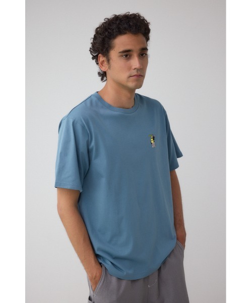 AZUL by moussy(アズールバイマウジー)の「SBC FUNK刺繍ワンポイントTEE(Tシャツ/カットソー・メンズ・ホワイト/ブラック/ブルー/ライトイエロー・MEDIUM/LARGE)」の20枚目の写真
