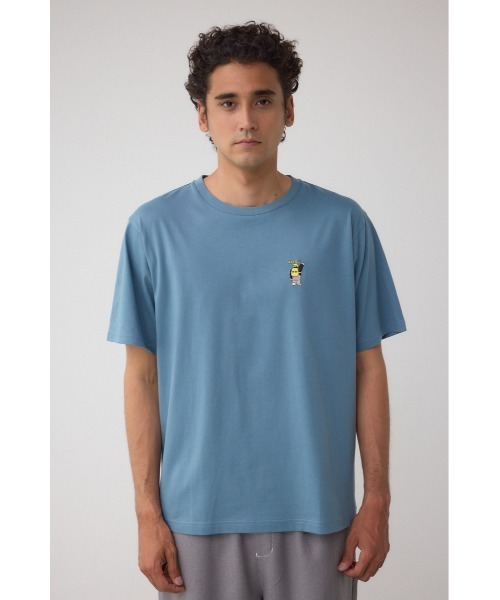 AZUL by moussy(アズールバイマウジー)の「SBC FUNK刺繍ワンポイントTEE(Tシャツ/カットソー・メンズ・ホワイト/ブラック/ブルー/ライトイエロー・MEDIUM/LARGE)」の22枚目の写真