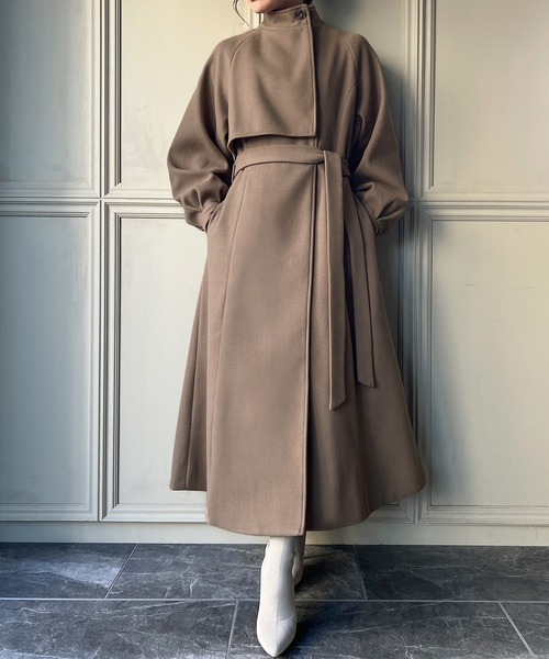 JUNOAH（ジュノア）の「コート（その他アウター・レディース・ブラック・MEDIUM）」の4枚目の写真