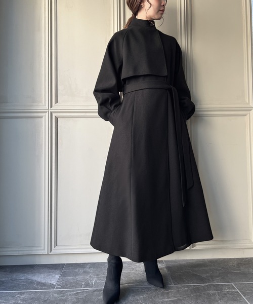 JUNOAH（ジュノア）の「コート（その他アウター・レディース・ブラック・MEDIUM）」の9枚目の写真