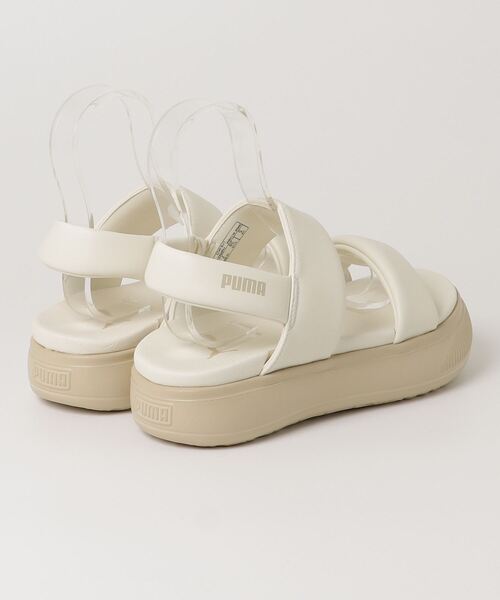 PUMA(プーマ)の「PUMA WNS MAYU PUFFY SANDALS プーマ ウィメンズ マユパフィー サンダル(サンダル・レディース・ホワイト/ブラック・23cm/24cm/25cm)」の4枚目の写真