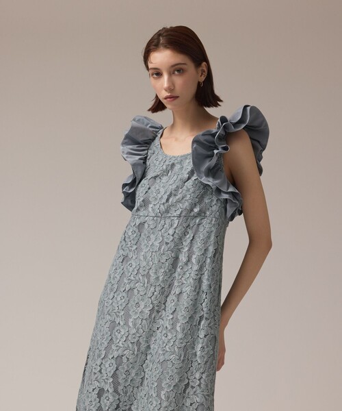 フリルレースワンピース（ドレス）｜GRACE CONTINENTAL