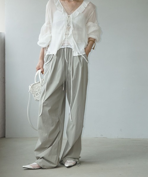 salsation パンツ THROW by SLY スラックス パンツ SUMMER RELAX PT サマー