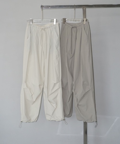 その他 Estra エアリー パラシュート ナイロンパンツ chw25s079-ファッション