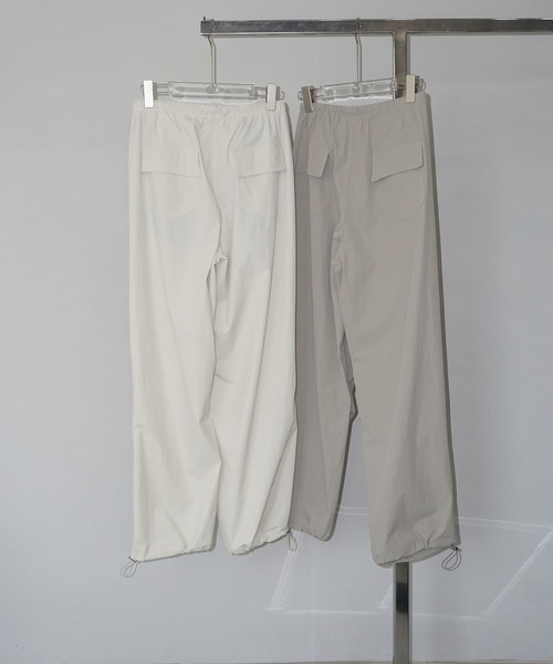 エアリー パラシュート ナイロンパンツ chw25s079-ファッション