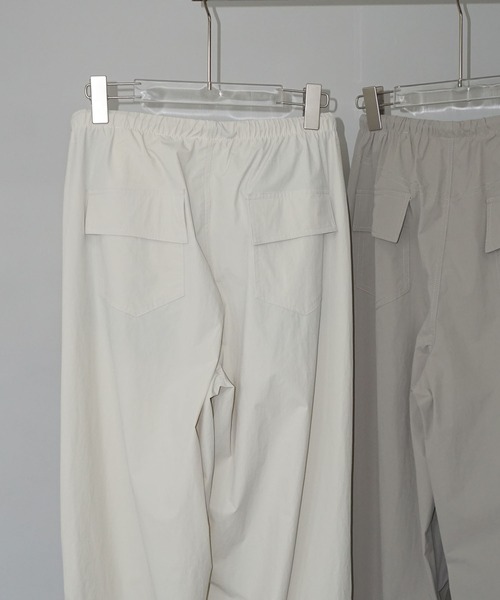 エアリー パラシュート ナイロンパンツ chw25s079-ファッション