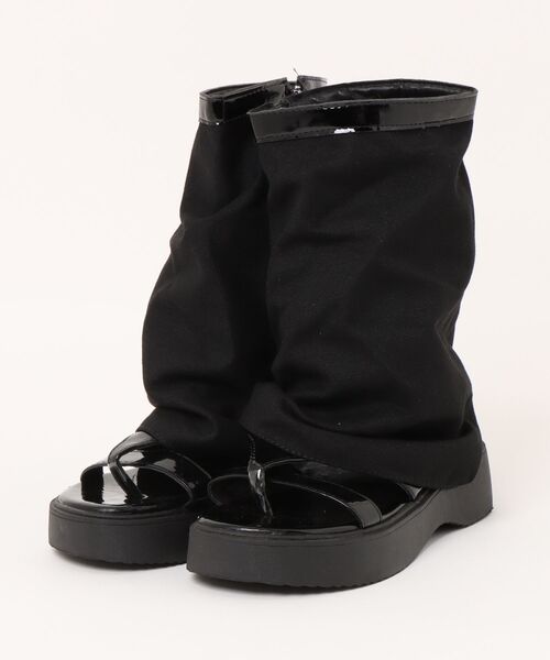 Ritzy（リッツィー）の「ブーツサンダル（サンダル・レディース・ベージュ/ブラック・23/24/25/24.5/23.5）」の16枚目の写真