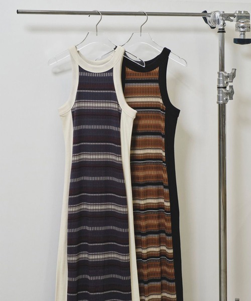 s__ko 様　Todayful ジャガードボーダードレス TODAYFUL/トゥデイフル】Jaquard Border Dress/ジャガード