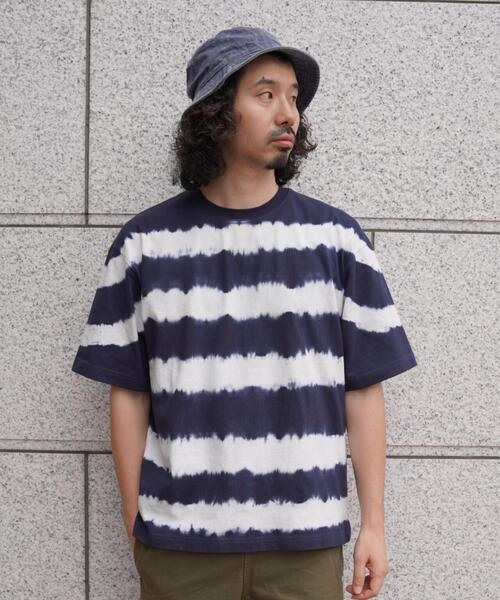 BEAVER（ビーバー）の「B omnivore/ビーオムニボー  tiedye T-shirt（Tシャツ/カットソー・メンズ・ネイビー/ブルー・M/L）」の14枚目の写真
