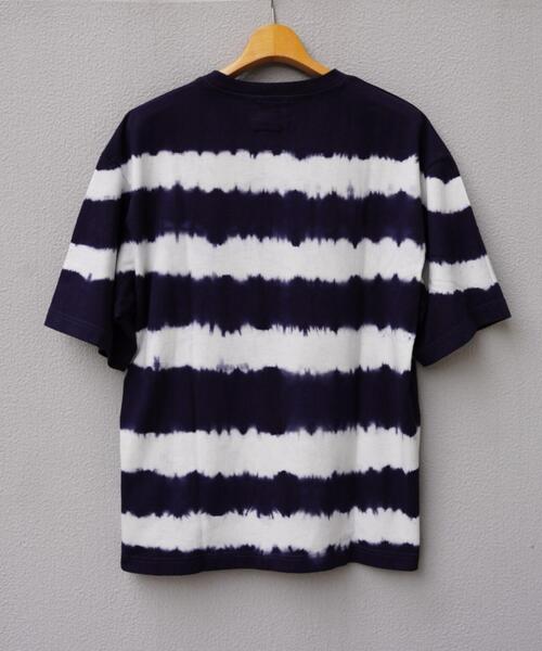 BEAVER（ビーバー）の「B omnivore/ビーオムニボー  tiedye T-shirt（Tシャツ/カットソー・メンズ・ネイビー/ブルー・M/L）」の20枚目の写真
