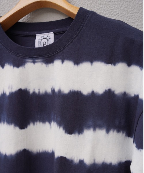 BEAVER（ビーバー）の「B omnivore/ビーオムニボー  tiedye T-shirt（Tシャツ/カットソー・メンズ・ネイビー/ブルー・M/L）」の9枚目の写真