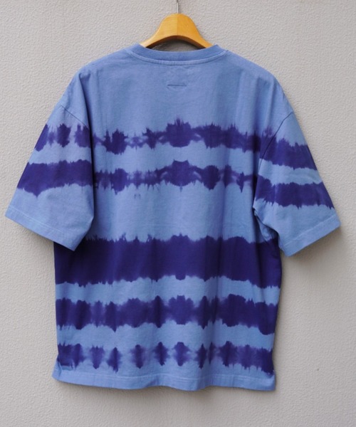 BEAVER（ビーバー）の「B omnivore/ビーオムニボー  tiedye T-shirt（Tシャツ/カットソー・メンズ・ネイビー/ブルー・M/L）」の4枚目の写真