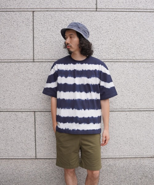BEAVER（ビーバー）の「B omnivore/ビーオムニボー  tiedye T-shirt（Tシャツ/カットソー・メンズ・ネイビー/ブルー・M/L）」の7枚目の写真
