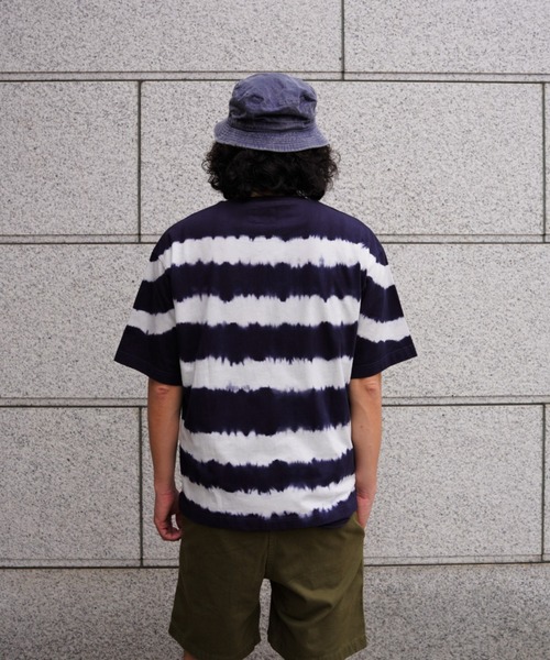BEAVER（ビーバー）の「B omnivore/ビーオムニボー  tiedye T-shirt（Tシャツ/カットソー・メンズ・ネイビー/ブルー・M/L）」の5枚目の写真