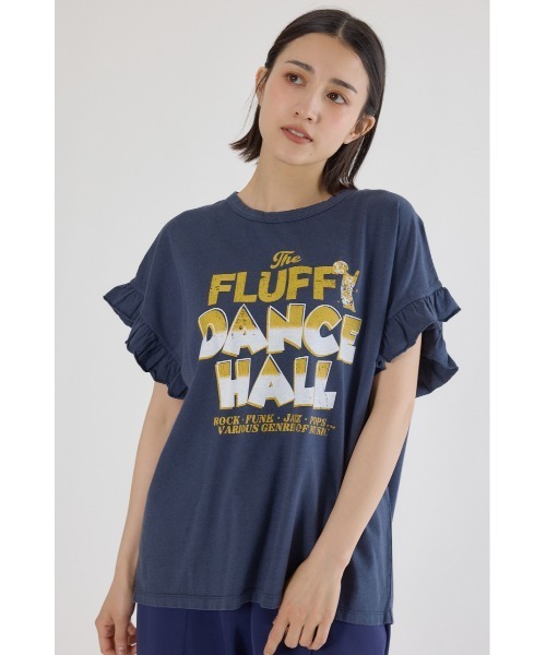 セール】Vintage Graphicフリル Tシャツ（Tシャツ/カットソー