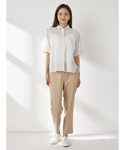 McGREGOR(マックレガー)の「【接触冷感】ボイルブラウス(シャツ/ブラウス・レディース・アイボリー/ピンク・L/M/XL)」の14枚目の写真