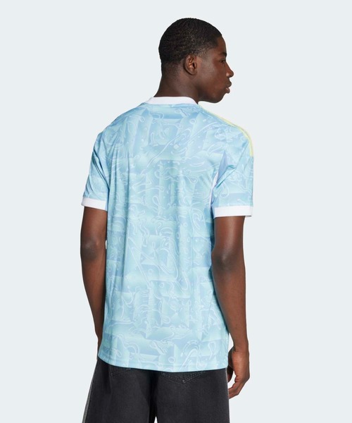 adidas（アディダス）の「ユベントス 25/26 アウェイ ジャージー / アディダス adidas（Tシャツ/カットソー・メンズ・ブルー・XXX-LARGE/XX-LARGE/X-LARGE/SMALL/MEDIUM/LARGE）」の2枚目の写真