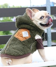 KRIFF MAYER（クリフメイヤー）の「【犬服･リバーシブル･２way】DOGひっくりベスト（ペットウェア）」