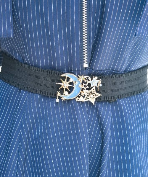 axes femme（アクシーズファム）の「スターライトモチーフベルト（ベルト・レディース・キナリ/ワイン/サックスブルー・FREE）」の2枚目の写真