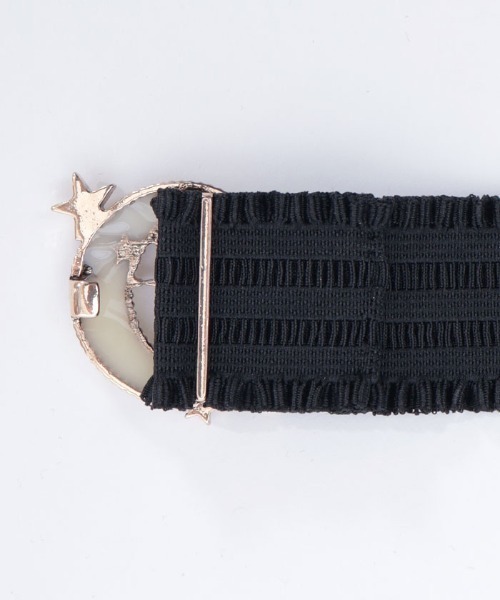 axes femme（アクシーズファム）の「スターライトモチーフベルト（ベルト・レディース・キナリ/ワイン/サックスブルー・FREE）」の9枚目の写真