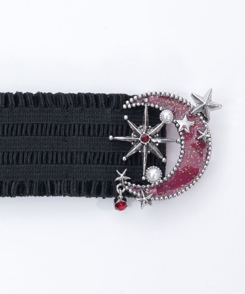 axes femme（アクシーズファム）の「スターライトモチーフベルト（ベルト・レディース・キナリ/ワイン/サックスブルー・FREE）」の22枚目の写真
