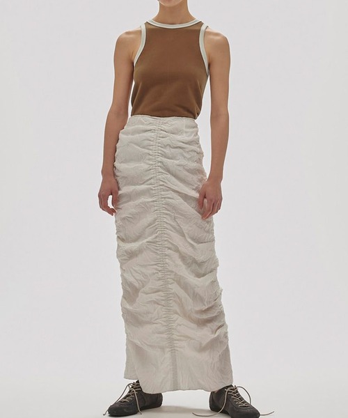 TODAYFUL(トゥデイフル)の「【TODAYFUL/トゥデイフル】Peachbrush Cotton Tanktop/ピーチブラッシュコットンタンクトップ(タンクトップ・レディース・キャメル/ネイビー・FREE)」の9枚目の写真