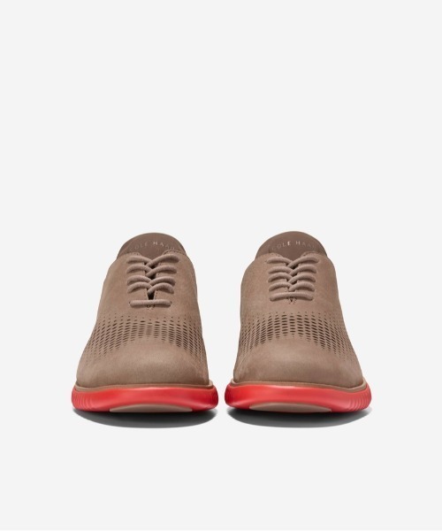 COLE HAAN（コールハーン）の「2.ゼログランド レーザー ウィング オックスフォード ラインド mens（スニーカー・メンズ・ベージュ・8/8.5/9/11/10.5/10/9.5/7.5/7）」の2枚目の写真
