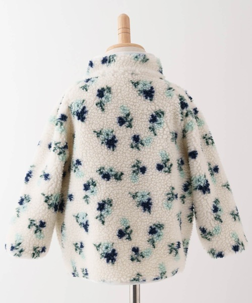 PUPPAPUPO（プッパプーポ）の「ボア ジャケット（ブルゾン・キッズ・ベージュ/ブルー・80/90/100/110）」の11枚目の写真