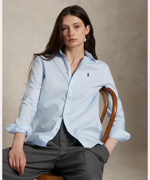 クラシック フィット コットン ツイル シャツ（シャツ/ブラウス