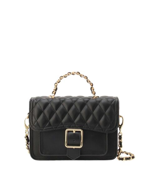 EATME（イートミー）の「キルティングフラップショルダーバッグ（ショルダーバッグ・レディース・オフホワイト/ブラック・FREE）」の16枚目の写真