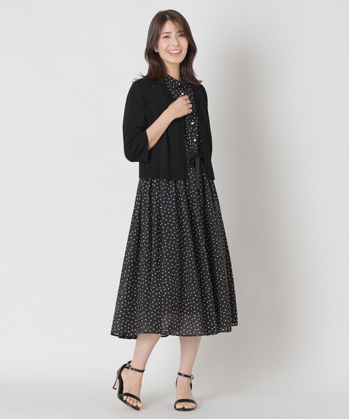 TO BE CHIC カーディガン 新品タグ付】TO BE CHIC 大きいサイズ カーディガン ボレロ
