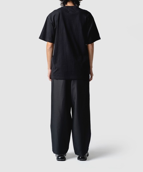 yoshiokubo(ヨシオクボ)の「yoshiokubo ヨシオクボ / S/S T ”YAK" ヤクグラフィックプリントTシャツ / YKF25103(Tシャツ/カットソー・メンズ・ホワイト/ブラック・2/3)」の6枚目の写真